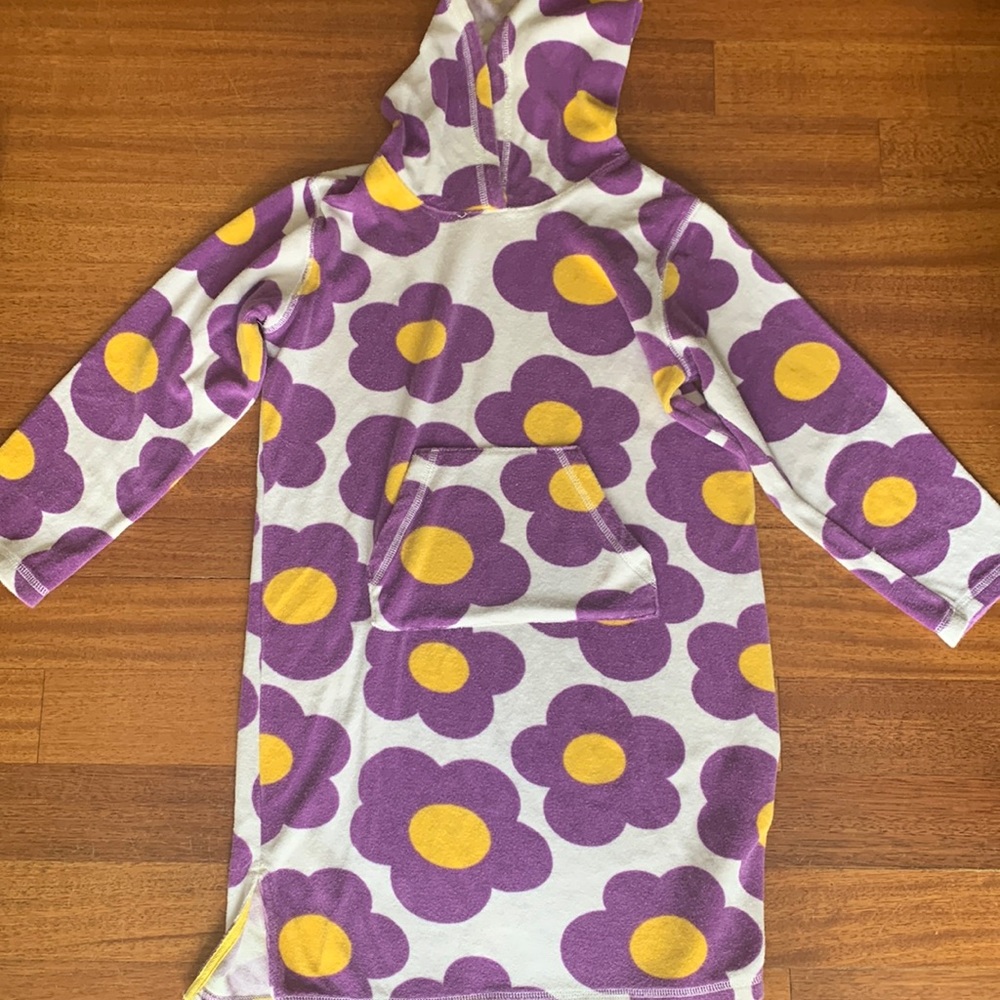 mini boden beach cover up (terry cloth)